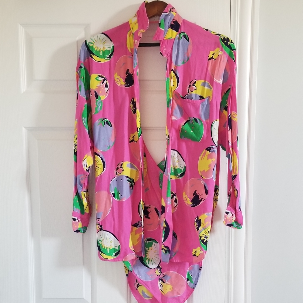 Neon party top